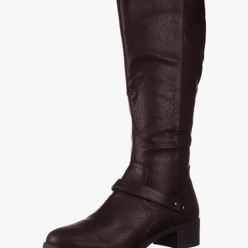 Easy Street Jewel Plus Brown Riding Boots New Sz 8 (Wide Shaft)